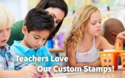 Teachers Love Our Custom Stamps